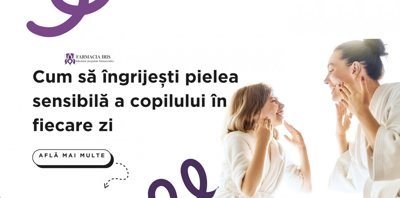 Cum să îngrijești pielea sensibilă a copilului în fiecare zi