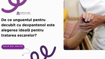 Unguent regenerator și calmant pentru piele cu decubit