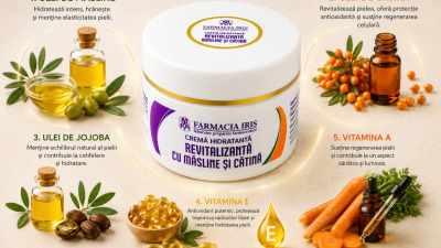 Beneficiile cremei cu măsline și cătină