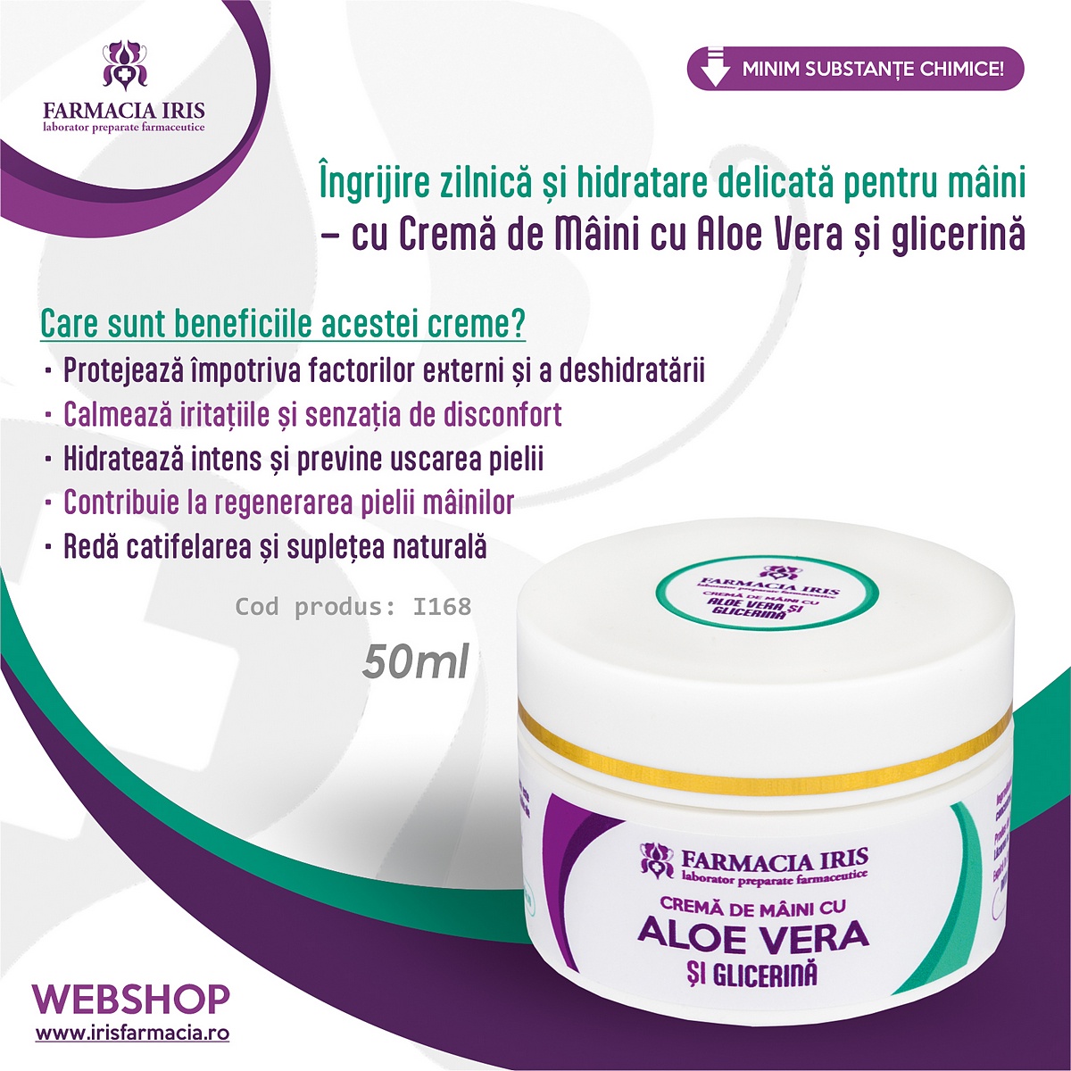 hautcreme aloe vera Elina Aloe Vera Pflegecreme Körper & Gesicht main image 0