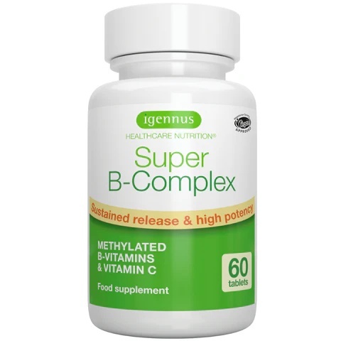 Super B-Complex, 60compr, Igennus Healthcare Nutrition