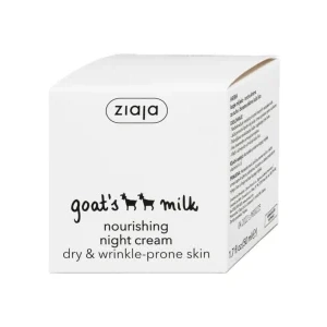 Cremă hidratantă de noapte Goat’s Milk, 50 ml, Ziaja