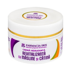 Cremă hidratantă și revitalizantă cu măsline si cătină, 50ml