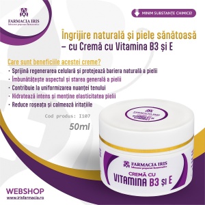 Pachet Colagen Marin,Vitamina B3,Vitamina C x30 capsule & Cremă cu Vitamina B3 și Vitamina E - Img 3