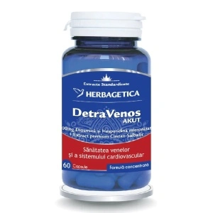 DetraVenos Akut, 60 capsule, Herbagetica