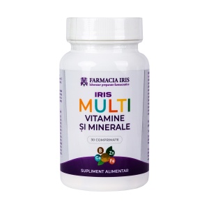 Iris Multivitamine și Minerale ,30 coprimate