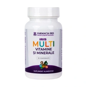 Iris Multivitamine și Minerale ,30 coprimate
