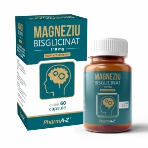 Magneziu Bisglicinat, 60 capsule, Pharma-Z
