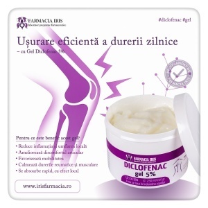 Pachet Gel Diclofenac 5% & ColaFast Colagen Rapid –Tratament 3 luni - Img 2