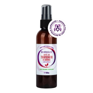 Apă de Trandafir de Damasc 100% Naturală 100 ml