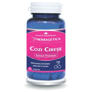 Cozi de Cirese Extract, 30 capsule, Herbagetica