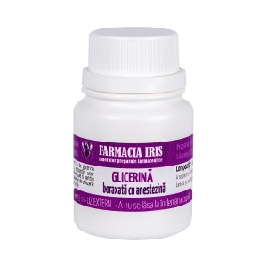 Glicerină boraxată cu anestezină, 25g