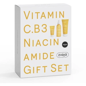Set Vitamin C.B3 Niacinamide: cremă 50 ml, balsam 200 ml și tonic 190 ml, Ziaja