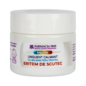 Unguent calmant cu Balsam Peru pentru eritem de scutec, 50ml