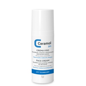 CERAMOL 311-Crema de față hidratantă pentru ten sensibil,reactiv, 50 ml