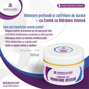 Cremă pentru hidratare intensă, 50ml - Img 2