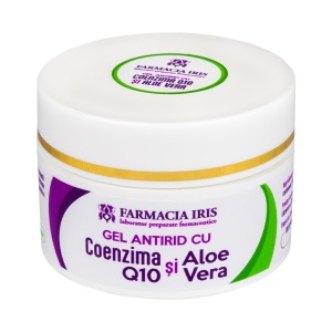 Gel antirid cu Coenzima Q10 și Aloe Vera, 50ml
