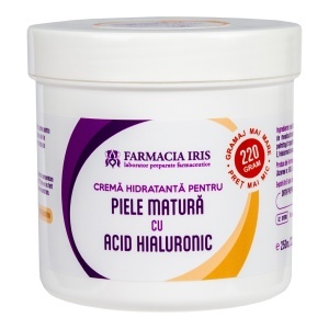 Cremă cu acid hialuronic,gramaj mai mare-pret mai mic 220 gr/250 ml