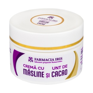 Cremă cu Ulei de măsline și Unt de cacao, 50ml