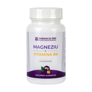 Magneziu+Vitamina B6 , 30 comprimate