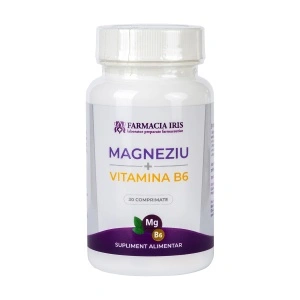 Magneziu+Vitamina B6 , 30 comprimate