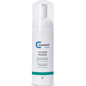 CERAMOL Acne – spuma de curatare acnee si piele grasa (150ml)