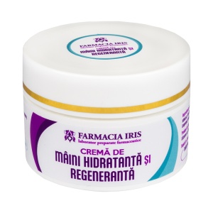 Cremă de mâini hidratantă și regenerantă, 50ml