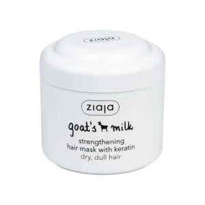 Mască pentru păr cu keratină Goat’s Milk, 200 ml, Ziaja