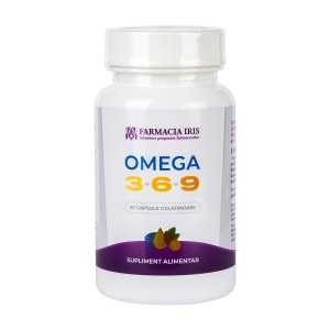 Omega 3-6-9, 30 capsule gelatinoase