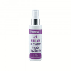 Apă micelară cu mușețel, gălbenele și apa de trandafiri, 100ml