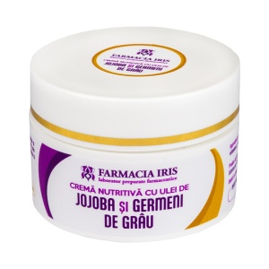 Cremă nutritivă cu ulei de jojoba și ulei de germeni de grâu, 50ml