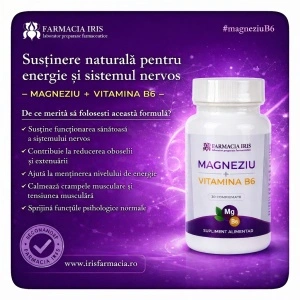 Magneziu+Vitamina B6 , 30 comprimate - Img 2