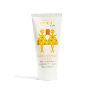 Pastă de dinți cu fluor Cookies ’n’ Vanilla, 6 ani+, 50 ml, Ziaja
