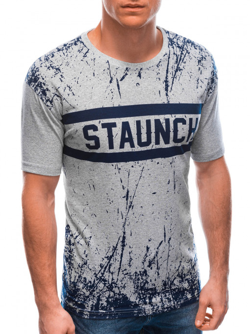 Мъжка тениска Staunch S1759 - сива