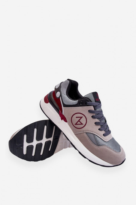 Мъжки спортни маратонки Stephen SH25241 - Сиви