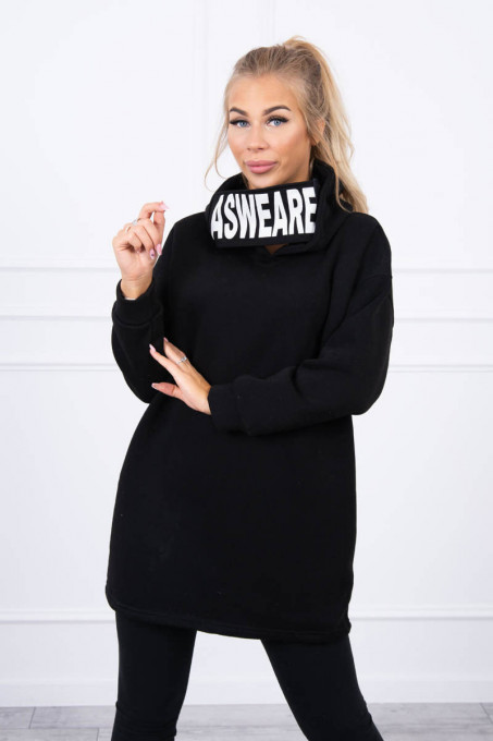 Дамски суичър Asweare 9304 - черен