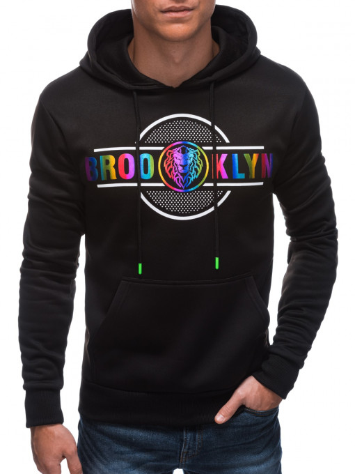 Мъжки суичър Brooklyn B1514 - черен
