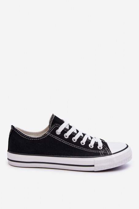 Дамски класически кецове Black Vegas SH25859 - черни