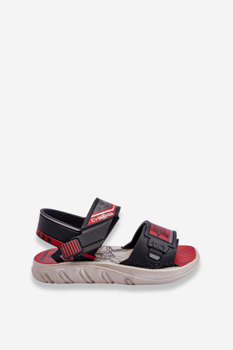 Детско-юношески сандали Grendene Kids JJ385011 SH25910 - черни