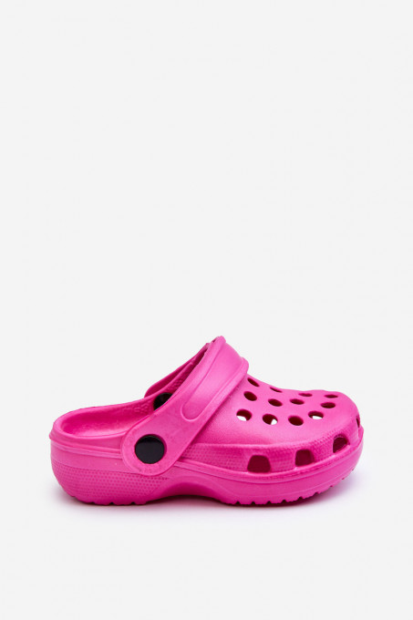 Детски чехли Crocs Percy SH26154 - цикламени