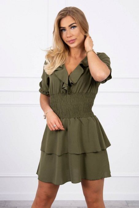 Дамска морска рокля 68298 - khaki