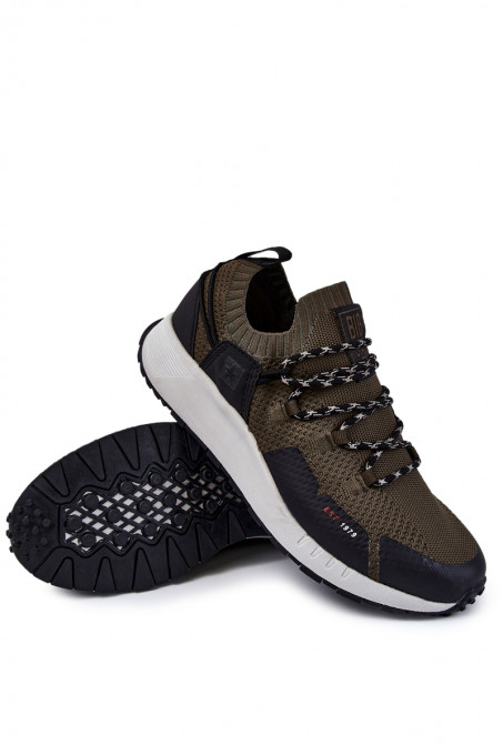 Мъжки маратонки Big Star KK174014 K SH22416 - Khaki