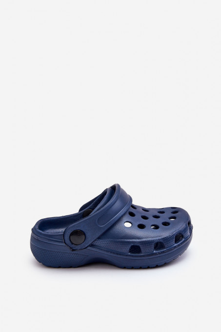 Детски чехли Crocs Percy SH26156 - тъмно сини