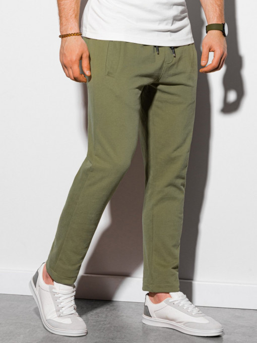 Мъжко спортно долнище P946 - khaki
