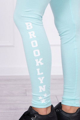 Дамски клин с надпис "Brooklyn". Модела е произведен от 90% памук и 10% еластан. Размерът е универсален и ще бъде подходящ за дами, носещи размери XS, S и M