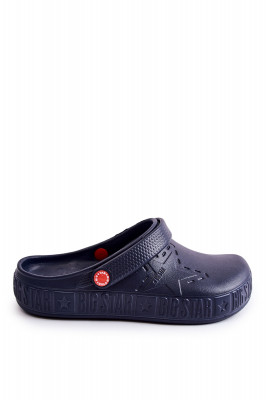 Мъжки чехли тип Crocs на марката Big Star. Типично за крокс чехлите те са изработени от EVA пяна, която е гъвкава, антибактериална и не се деформира. Изключително лесни за почистване. Перфектният модел за работа в градината, плажа или басейна. Този изключ