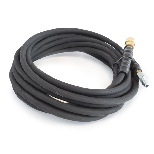 Furtun de presiune cauciuc cu conector 3/8QC , 15 m