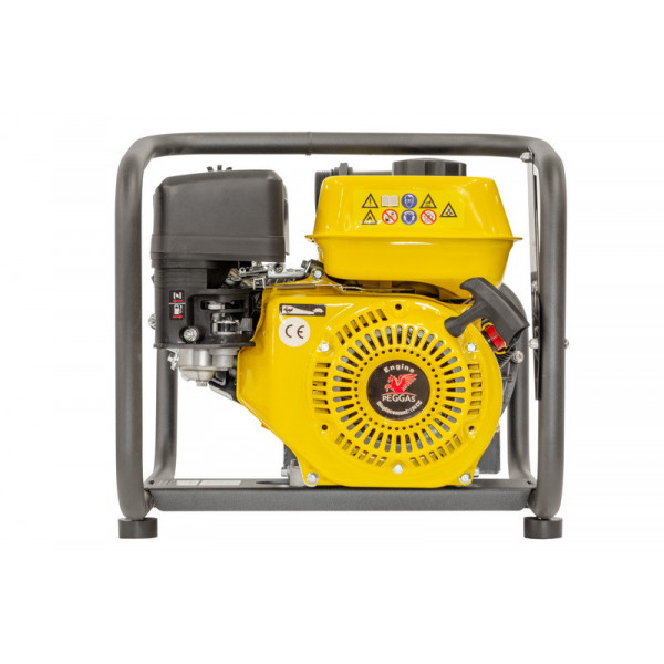 Motopompa WASPPER WP20CH-P 2" pentru apă curată/contaminată chimic, înălțimea de refulare 30 m, pentru sarcini grele, cu motor pe benzină