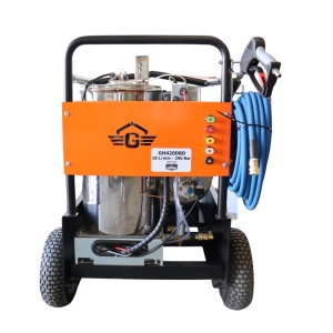 Aparat de spălat cu presiune Gaspper GH4200BD Pro cu încălzire 150C, Briggs&Stratton Vanguard, 290 bar/4200 PSI
