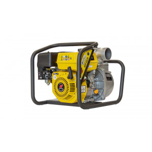 Motopompa WASPPER WP30-P 3" pentru apă curată/semi-murdară, înălțimea de refulare 30 m, pentru sarcini grele, cu motor pe benzină